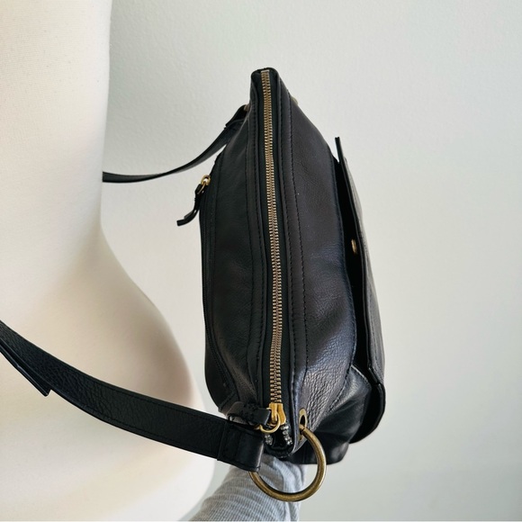 NEW American Leather Co. Black Leather Bag - Picture 5 of 7